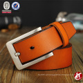 Alloy Nickle Pin Bukle Cinto De Couro Clássico HZ Full Grain Cowhide Homens Belt